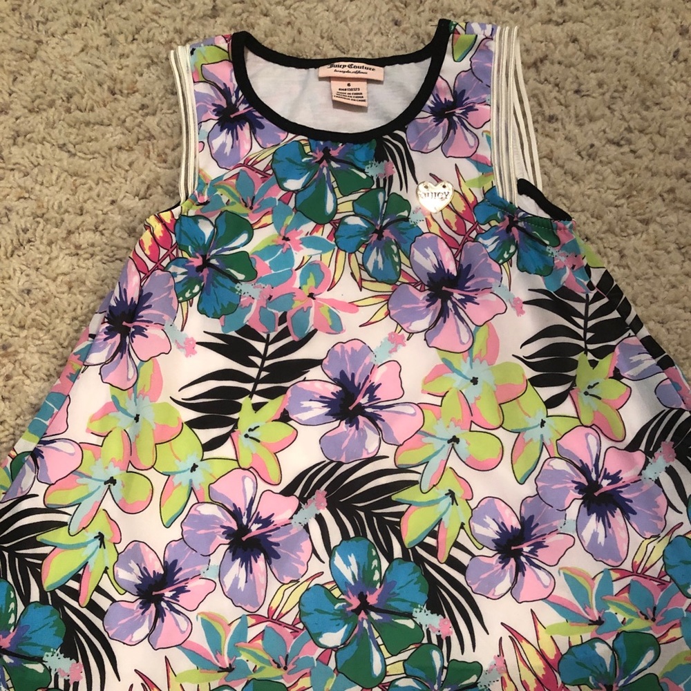 Juicy Couture Girls floral tank